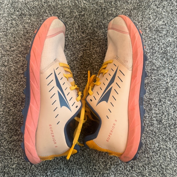 Altra Superior 5 Shoes Womens 8.5 Dusty Pink Track Road Racing Running Trainers - Picture 7 of 10